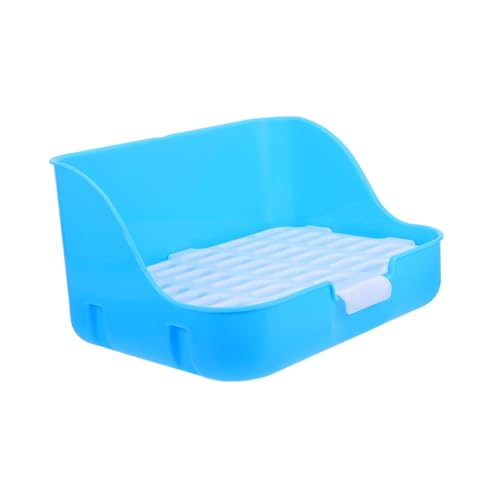 Supvox Kaninchentoilette Material Töpfchen für Käfig Sicher für Kleintiere Supvox Kaninchentoilette Material Töpfchen für Käfig Sicher für Kleintiere von Supvox