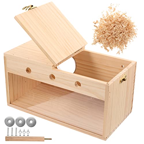 Supvox Klares Design Nistkasten Für Sittiche Holz Parakeet Zuchtbox Mit Abnehmbarem Dach Vogelhaus Für Wellensittiche Nymphensittiche Lovebirds Für Zucht Und Nestverhalten Supvox Klares Design Nistkasten Für Sittiche Holz Parakeet Zuchtbox Mit Abnehmbarem Dach Vogelhaus Für Wellensittiche Nymphensittiche Lovebirds Für Zucht Und Nestverhalten von Supvox