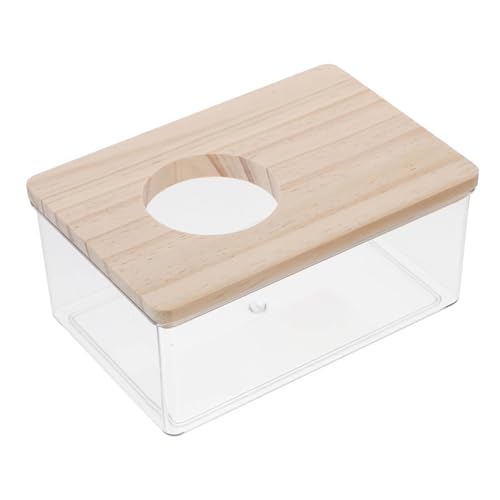 Supvox Kasten klarer Hamster-Sandbadbehälter Wasser Wanne Hamstersandbad Plateau wischt Hamster klo Hamster sandbad hamsterspielzeug Meerschweinchen-Sandbadbehälter Hamsterzubehör hölzern Supvox Kasten klarer Hamster-Sandbadbehälter Wasser Wanne Hamstersandbad Plateau wischt Hamster klo Hamster sandbad hamsterspielzeug Meerschweinchen-Sandbadbehälter Hamsterzubehör hölzern von Supvox