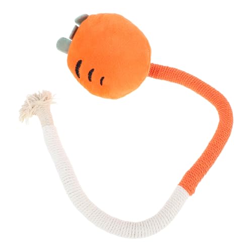 Supvox Katze beißende Seilspielzeug Kauspielzeug aus Seil für zahnende Kätzchen Interaktiver Katzen -Nackspielzeug Interaktives Katzenspielzeug Baumwollseil Orange Supvox Katze beißende Seilspielzeug Kauspielzeug aus Seil für zahnende Kätzchen Interaktiver Katzen -Nackspielzeug Interaktives Katzenspielzeug Baumwollseil Orange von Supvox