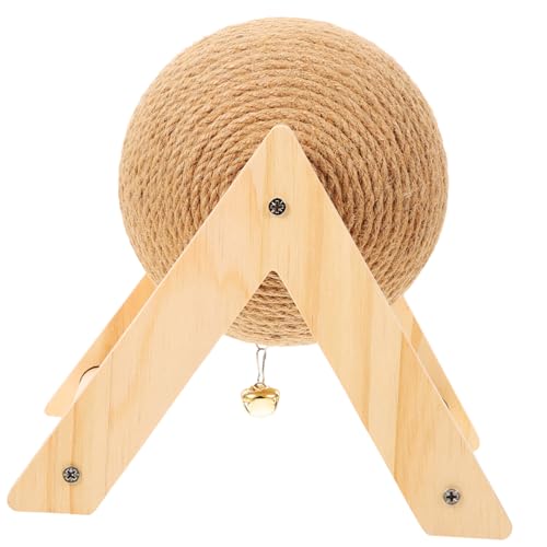 Supvox Cat Scratcher Ball Multifunktionales Kratzspielzeug Für Katzen Aus Strapazierfähigem Stressbewältigung Und Krallenpflege Für Zuhause Und Tierbedarf von Supvox