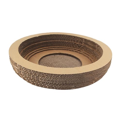 Supvox Katzenkratzbrett Schüsselform aus Wellpappe Strapazierfähiges Kratzspielzeug für Katzen mit Katzenminze S für Kratzen und Entspannen Schützt Möbel und Fördert Supvox Katzenkratzbrett Schüsselform aus Wellpappe Strapazierfähiges Kratzspielzeug für Katzen mit Katzenminze S für Kratzen und Entspannen Schützt Möbel und Fördert von Supvox