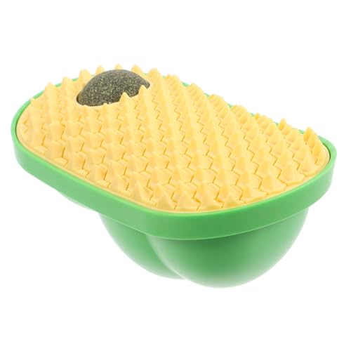 Supvox Katzenminze Spielzeugball aus Naturmaterialien Lickable Catnip Ball für Katzen Selbstklebend für Kätzchen zur Selbstpflege Langlebig und Aktivierend von Supvox