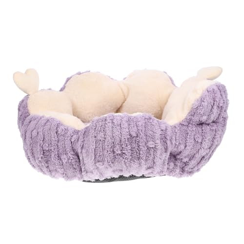 Supvox Katzennest Haustierbett Hundebett Schlafnest Für Haustiere Kissenbett Für Katzen Katzenbett Selbstwärmendes Bett Für Katze Kätzchenbett Haustier-schlafbett Welpenbett Violett Supvox Katzennest Haustierbett Hundebett Schlafnest Für Haustiere Kissenbett Für Katzen Katzenbett Selbstwärmendes Bett Für Katze Kätzchenbett Haustier-schlafbett Welpenbett Violett von Supvox