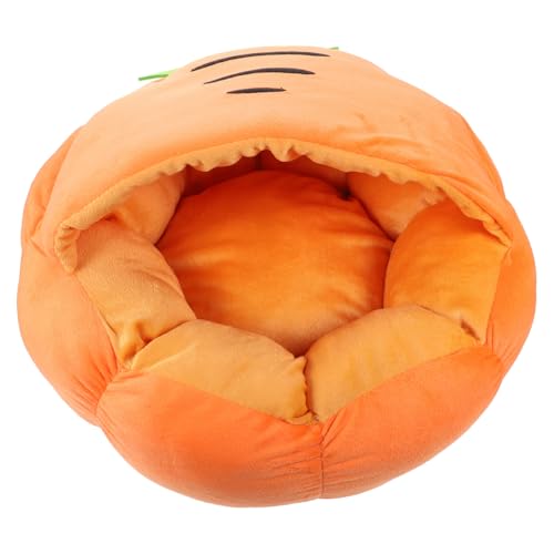 Supvox Katzenschlafkissen Für Katzen Bequemes Haustierkissen Warmes Katzenbett Halboffene Carrot Form Für Winter Und Jahreszeiten Supvox Katzenschlafkissen Für Katzen Bequemes Haustierkissen Warmes Katzenbett Halboffene Carrot Form Für Winter Und Jahreszeiten von Supvox
