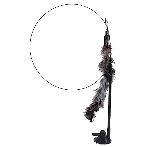 Supvox Katzenspielzeug Kätzchen Teaser Zauberstab Katzen-Teaser-Zauberstab interaktives Spielzeug saugnapf Spielzeug Saugnäpfe Angel Spielzeugstab für Katzen Katzenstock abnehmbar pp Supvox Katzenspielzeug Kätzchen Teaser Zauberstab Katzen-Teaser-Zauberstab interaktives Spielzeug saugnapf Spielzeug Saugnäpfe Angel Spielzeugstab für Katzen Katzenstock abnehmbar pp von Supvox