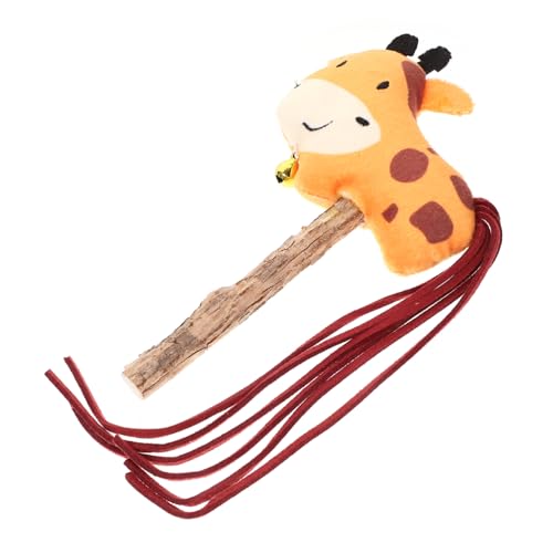 Supvox Katzenspielzeug mit Holzgriff Stofftier Punkt-Katzen-Teaser-Stick für Interaktives Spielen Supvox Katzenspielzeug mit Holzgriff Stofftier Punkt-Katzen-Teaser-Stick für Interaktives Spielen von Supvox
