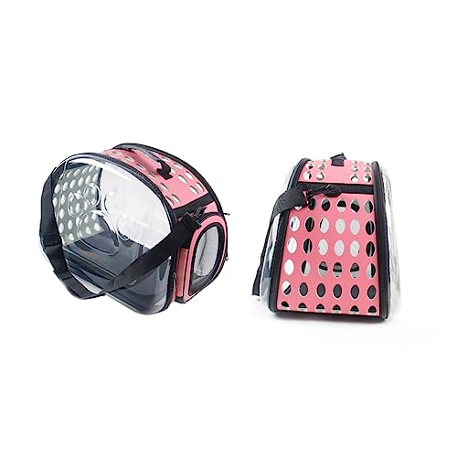 Supvox Reisetasche für Katzen Einfache Transportbox für Haustiere Tragetasche für Haustiere Ausziehbare Gurte Große Größe 42 X 28 X 32 cm Kratzfest und Bequem für Ihr Haustier von Supvox
