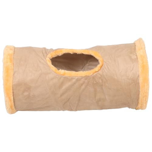 Supvox Katzentunnel Kätzchen trainiert Tunnelspielzeug Lauftunnel für Katzentraining Katzen Spielzeug Tunnel Katzen Tunnel mit Ball Katzenrohr Labyrinth Katzenhaus Welpentunnel Samt Khaki Supvox Katzentunnel Kätzchen trainiert Tunnelspielzeug Lauftunnel für Katzentraining Katzen Spielzeug Tunnel Katzen Tunnel mit Ball Katzenrohr Labyrinth Katzenhaus Welpentunnel Samt Khaki von Supvox