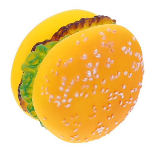 Supvox Kauspielzeug Hamburger für Welpen Quietschendes Bissfestes aus Strapazierfähigem Vinyl für Kleine bis Große Fördert Spielerisches Kauen und Zahnreinigung Supvox Kauspielzeug Hamburger für Welpen Quietschendes Bissfestes aus Strapazierfähigem Vinyl für Kleine bis Große Fördert Spielerisches Kauen und Zahnreinigung von Supvox