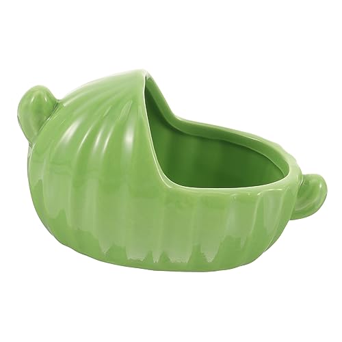 Supvox Keramische Hamsterbadewanne Für Kleintiere Sandbad Box Für Hamster Und Meerschweinchen Für Tägliche Pflege Und Entspannung Im Haustierkäfig Grünes Design Supvox Keramische Hamsterbadewanne Für Kleintiere Sandbad Box Für Hamster Und Meerschweinchen Für Tägliche Pflege Und Entspannung Im Haustierkäfig Grünes Design von Supvox