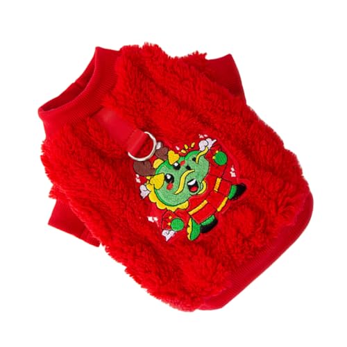 Supvox Hundekleidung Winterkostüm Mit Drachenmuster Bequeme Thermokleidung Für Hunde Winddichte Haustierkleidung Für Welpen Und Erwachsene von Supvox