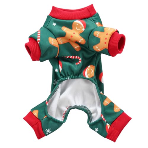 Supvox Haustierkleidung Weihnachtsoutfit Hund Lustiges Haustierkostüm Sdz80 Grünes Bequemes Hundekleid von Supvox