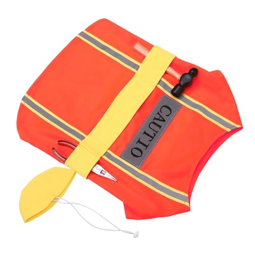Supvox Bauarbeiter Hundekostüm Bauarbeiter Outfit Hund Dekorative Hundekleidung Supvox Bauarbeiter Hundekostüm Bauarbeiter Outfit Hund Dekorative Hundekleidung von Supvox