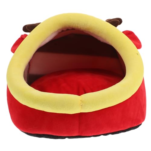 Supvox Kleines Haustiernest Bequemes Hamster Winterwärmnest aus Robustem Design für Hamster Zuckergleiter Abwaschbar für Einfache Pflege Langlebig von Supvox