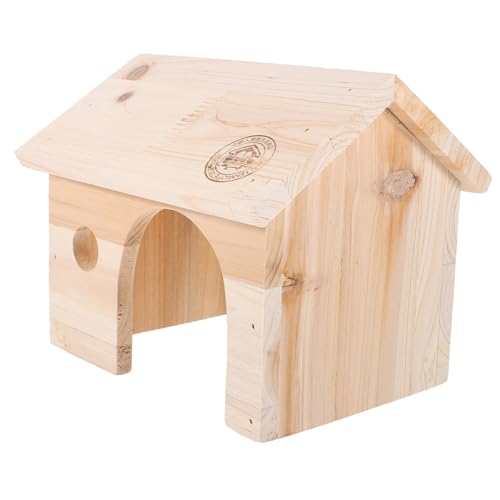 Supvox Kleintier Holzhaus mit Glatter Oberfläche Langlebig als Hamster Versteck und Rutin Hühner Schlafhaus Vielseitig Nutzbar Komfortables Nest für Kleine Haustiere Wie Hamster und Supvox Kleintier Holzhaus mit Glatter Oberfläche Langlebig als Hamster Versteck und Rutin Hühner Schlafhaus Vielseitig Nutzbar Komfortables Nest für Kleine Haustiere Wie Hamster und von Supvox