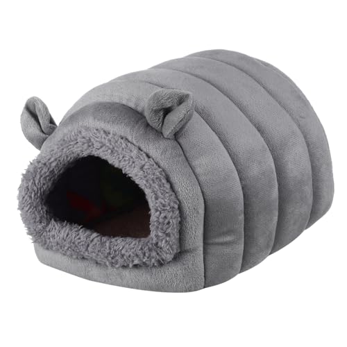 Supvox Kleintierbett Haustierbett Waschbar Kleintier Schlafplatz Warm Kuschelig Niedlich Mit Ohren Für Hamster Meerschweinchen Igel Und Chinchilla Supvox Kleintierbett Haustierbett Waschbar Kleintier Schlafplatz Warm Kuschelig Niedlich Mit Ohren Für Hamster Meerschweinchen Igel Und Chinchilla von Supvox