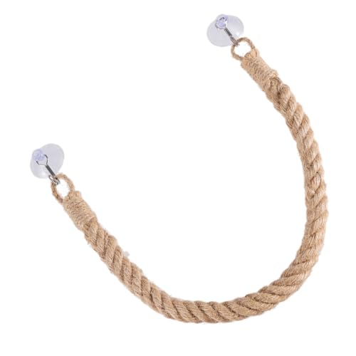 Supvox Kletterseil aus Jute für und Kleine Reptilien Hängende Schaukel für Terrarien Langlebig und Vielseitig für Interaktive Haustieraktivitäten Supvox Kletterseil aus Jute für und Kleine Reptilien Hängende Schaukel für Terrarien Langlebig und Vielseitig für Interaktive Haustieraktivitäten von Supvox