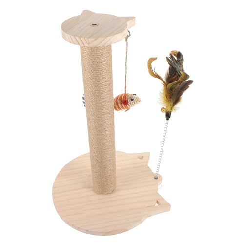 Supvox Stabiler Bequemer Kratzbaum Für Katzen Jute-Material Vertikaler Kratzbaum Für Haustiere Und Kätzchen Spielzeug Für Die Gesundheit Starke Pfoten Zufällige Farbe Supvox Stabiler Bequemer Kratzbaum Für Katzen Jute-Material Vertikaler Kratzbaum Für Haustiere Und Kätzchen Spielzeug Für Die Gesundheit Starke Pfoten Zufällige Farbe von Supvox