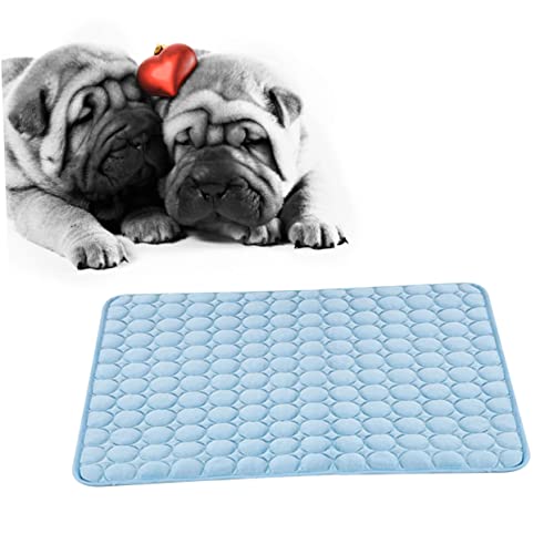 Supvox Kühlmatte Für Haustiere Atmungsaktive Selbstkühlende Decke Für Hunde Und Katzen Für Sommer Blau Für Drinnen Und Draußen Supvox Kühlmatte Für Haustiere Atmungsaktive Selbstkühlende Decke Für Hunde Und Katzen Für Sommer Blau Für Drinnen Und Draußen von Supvox