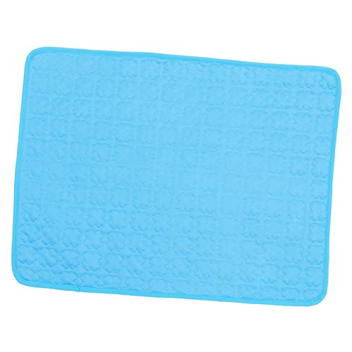 Supvox Kühlmatte für Haustiere Waschbares Hundekissen aus EIS Seide Selbstkühlende Decke für Sommer für Hunde und Katzen XL Blau für Auto Sofa Indoor und Outdoor Supvox Kühlmatte für Haustiere Waschbares Hundekissen aus EIS Seide Selbstkühlende Decke für Sommer für Hunde und Katzen XL Blau für Auto Sofa Indoor und Outdoor von Supvox