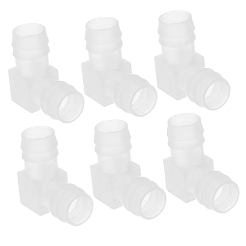 Supvox Schlauch Umlenkverbinder Schlauchverbinder Kunststoff l Förmige Schlauchverbinder Aus Elbow Joint Für Schläuche Ideal Für Gartenbewässerung Und Aquarien Kompatibel Mit 16mm Rohren von Supvox