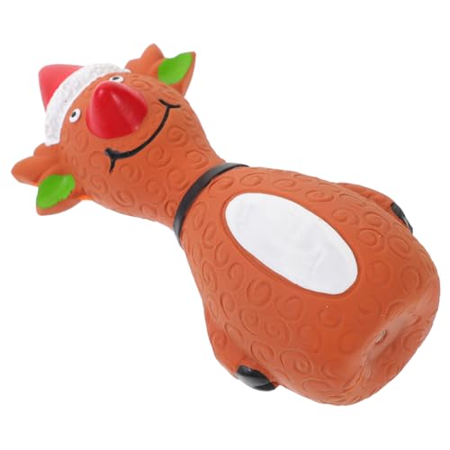 Supvox Süßes Beißspielzeug Für Hunde Im Weihnachtsdesign Quietschendes Kauspielzeug Für Hunde Für Welpen Weiches Latexmaterial Quietschspielzeug Für Hunde von Supvox
