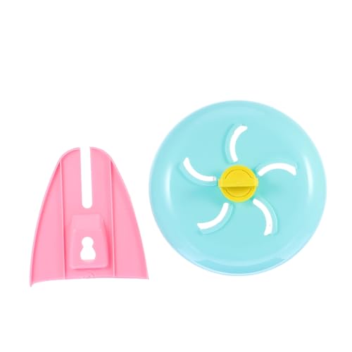 Supvox Spielzeug für Hunde Hamster Laufen 18cm Stille Haustier Übung Spielzeug Rad Haustier Laufrad Muster Sicher von Supvox
