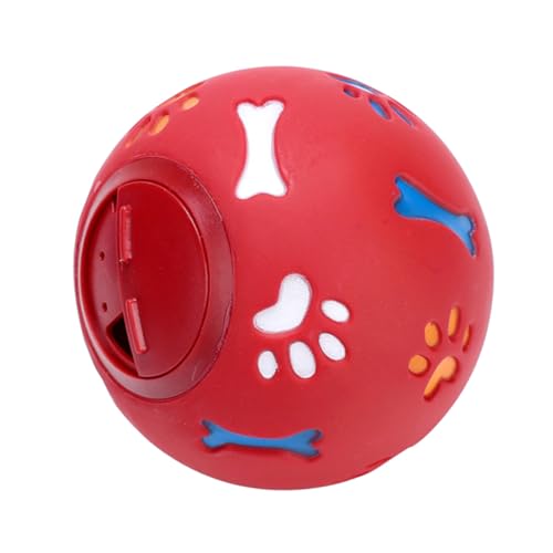 Supvox Leckspielball für Hunde Groß Rot Geruchsneutraler Schadstofffreier Hundespielzeug Futterspender mit Lustigem Pädagogischem Design Langlebig Leicht zu Reinigen Fördert Supvox Leckspielball für Hunde Groß Rot Geruchsneutraler Schadstofffreier Hundespielzeug Futterspender mit Lustigem Pädagogischem Design Langlebig Leicht zu Reinigen Fördert von Supvox