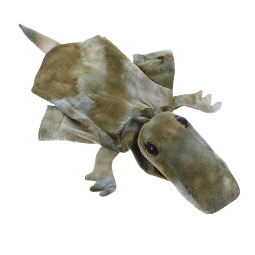 Supvox Cartoon-Dinosaurier-Hoodie Für Haustiere Plüsch-Katzen-Hoodie Für Cosplay Warme Plüsch-hundekleidung Katzenkostüm in Dinosaurierform Lustiges Hunde-Outfit Für von Supvox
