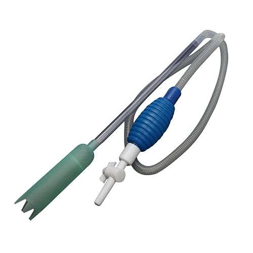 Supvox Manueller Aquarium Siphon Pumpe Schlauch Fischbecken Wasserwechsler Mulmsauger Werkzeug für Einfache und Tägliche Wartung von Supvox