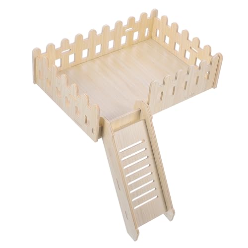 Supvox Hamsterplattform Mit Leiter Für Käfig Spielzeug Für Kleine Haustiere Kletterleiter Für Hamster Igel Meerschweinchen Robust Und Langlebig von Supvox
