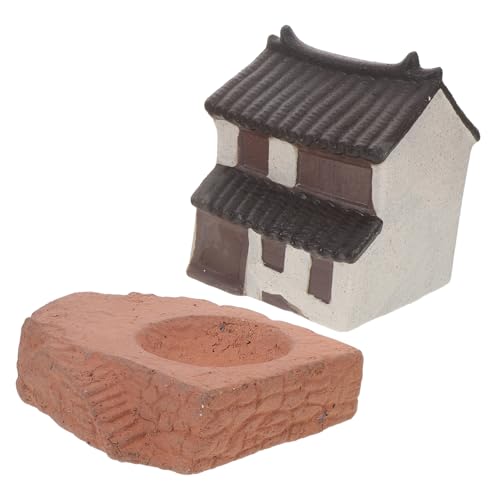 Supvox Mikro Landschaftsornament Simulationshaus Statue Miniatur Landschaftsornamente Sandtisch Ornament Miniatur Hausfiguren Mini Haus Statue Kunststoff Supvox Mikro Landschaftsornament Simulationshaus Statue Miniatur Landschaftsornamente Sandtisch Ornament Miniatur Hausfiguren Mini Haus Statue Kunststoff von Supvox