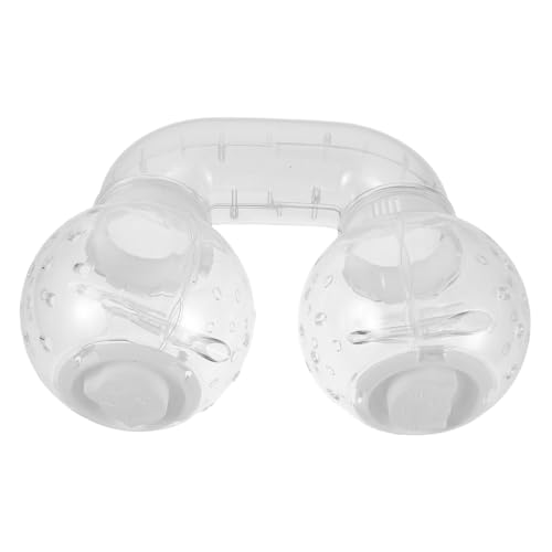 Supvox Modular DIY Röhre für Kleine Tiere Transparente Verbindungstunnel für Sicheren Spielspaß und Gestaltung Lange Hamsterröhre mit Weißem Deckel Supvox Modular DIY Röhre für Kleine Tiere Transparente Verbindungstunnel für Sicheren Spielspaß und Gestaltung Lange Hamsterröhre mit Weißem Deckel von Supvox