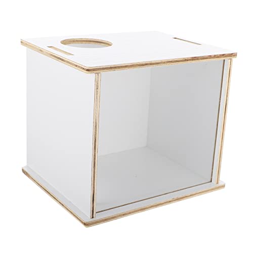 Supvox Multi Funktion Hamster Sandbad mit Transparentem Acrylbehälter und Holzdeckel Multifunktionale Toilette und Sandbadewanne für Kleine Haustiere Wie Chinchilla und Goldhamster Supvox Multi Funktion Hamster Sandbad mit Transparentem Acrylbehälter und Holzdeckel Multifunktionale Toilette und Sandbadewanne für Kleine Haustiere Wie Chinchilla und Goldhamster von Supvox
