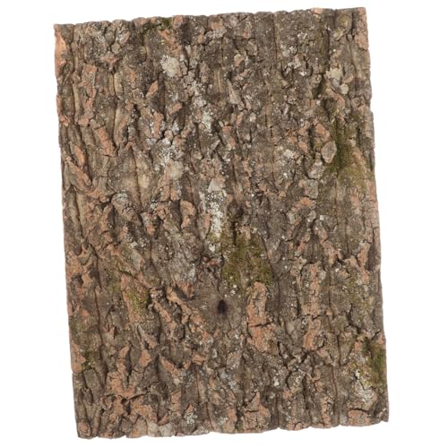 Supvox Natürliche Korkrinde Terrarium Dekoration Reptilien Kletterplattform Robust Sicher für Eidechsen Gecko Landschildkröten Aquarium Zubehör von Supvox