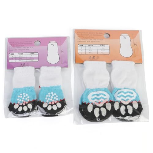 Supvox 16 Paar Haustiersocken – Warme Und Bequeme Baumwolle Für Katzen Und Hunde – Keine Strumpfwaren – Perfekt Für Supvox 16 Paar Haustiersocken – Warme Und Bequeme Baumwolle Für Katzen Und Hunde – Keine Strumpfwaren – Perfekt Für von Supvox