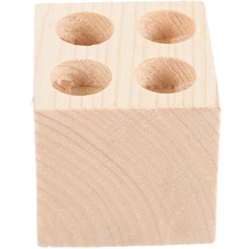 Supvox Papagei-holzblock-Spielzeug Vogel-kauspielzeug Natürlicher Sitzstangenständer Vogelfuttersuch-trainingsspielzeug Für Haustier-papageien Supvox Papagei-holzblock-Spielzeug Vogel-kauspielzeug Natürlicher Sitzstangenständer Vogelfuttersuch-trainingsspielzeug Für Haustier-papageien von Supvox