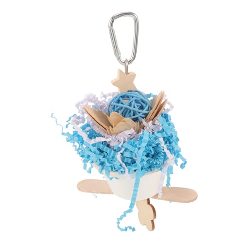 Supvox Kauspielzeug für Vögel Papageienspielzeug Vogelbeißspielzeug Holzvogelspielzeug Papageienkäfig-zubehör Sittich-kauspielzeug Supvox Kauspielzeug für Vögel Papageienspielzeug Vogelbeißspielzeug Holzvogelspielzeug Papageienkäfig-zubehör Sittich-kauspielzeug von Supvox