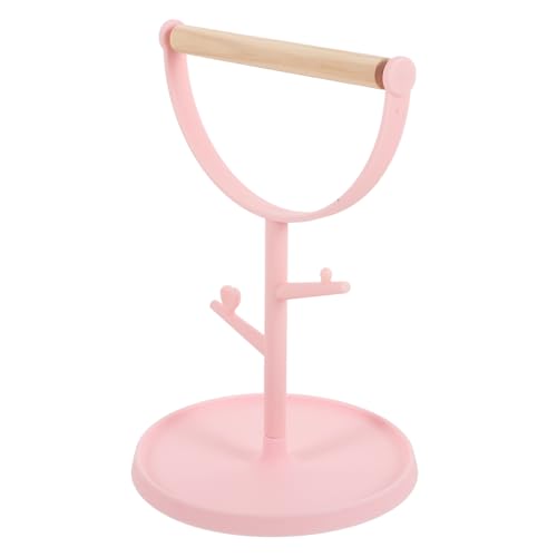 Supvox Vogel-trainingsständer Papagei Ara Spielständer Desktop-papagei-Spielzeug Kunststoff Holz Vogel-sitzstange Stabiler Standfuß Supvox Vogel-trainingsständer Papagei Ara Spielständer Desktop-papagei-Spielzeug Kunststoff Holz Vogel-sitzstange Stabiler Standfuß von Supvox