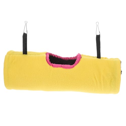 Supvox Hamster Tunnel Für Kleintiere Warmer Rückzugsort Für Hamster Und Meerschweinchen Für Ruhe Und Spiel Aus Hochwertigem Material Geeignet Für Käfige Und Freilaufgehege von Supvox