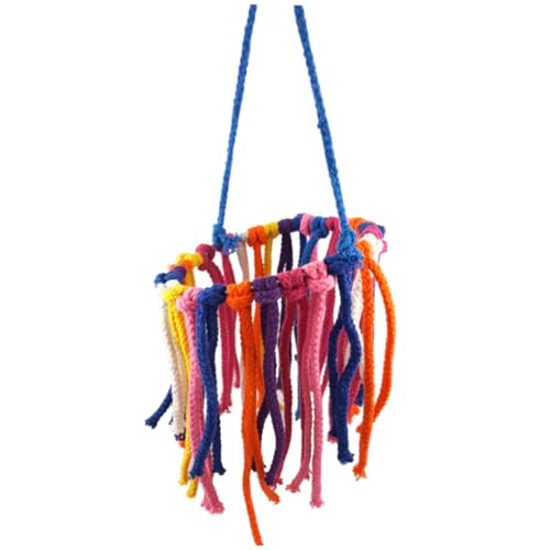 Supvox Kauspielzeug für Vögel für Papageien Wellensittiche Spielzeug Papageienschaukel Vogelbeißspielzeug Baumwollseilspielzeug und Sicher für Das Spielen mit Haustieren Supvox Kauspielzeug für Vögel für Papageien Wellensittiche Spielzeug Papageienschaukel Vogelbeißspielzeug Baumwollseilspielzeug und Sicher für Das Spielen mit Haustieren von Supvox