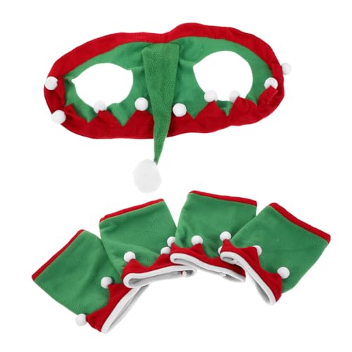 Supvox Pferdeschutzausrüstung Dekoration Weihnachtsaccessoires Pferdestiefel Pferdezubehör Kostüme Weihnachtskostüme Pferdebeinwickel Pferdekostüm Für Die Weihnachtsparade von Supvox