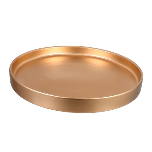 Supvox Ceramic Plant Saucer Gold Runde Pflanzentopf Untersetzer Für Blumentöpfe Wassersammelplatte Keramik-Dekoration Für Zuhause Multifunktional Als Futternapf Oder Servierteller Supvox Ceramic Plant Saucer Gold Runde Pflanzentopf Untersetzer Für Blumentöpfe Wassersammelplatte Keramik-Dekoration Für Zuhause Multifunktional Als Futternapf Oder Servierteller von Supvox