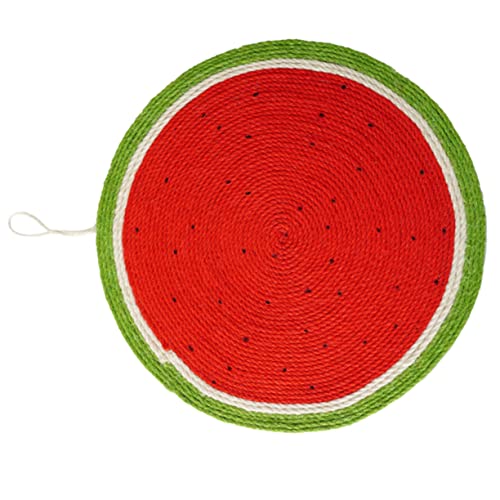 Supvox Katzenkratzbrett Dekoratives Wassermelonen-Design Kratzbaum für Hauskatzen Supvox Katzenkratzbrett Dekoratives Wassermelonen-Design Kratzbaum für Hauskatzen von Supvox