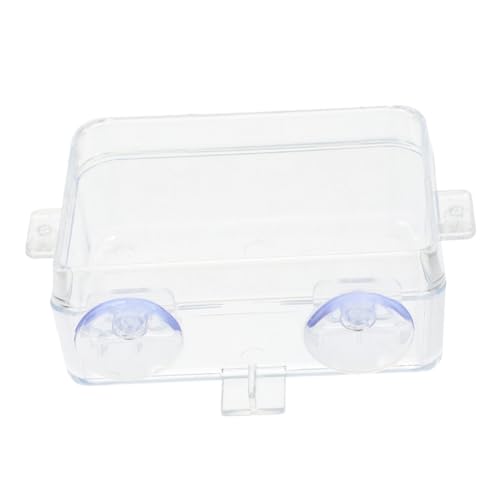 Supvox Reptilien Wassernapf mit Saugnäpfen Transparente Futter und Wasserschale für Bartagamen Geckos und Schildkröten Multifunktionale Fluchtverhindernde Futterstation für Fütterung Supvox Reptilien Wassernapf mit Saugnäpfen Transparente Futter und Wasserschale für Bartagamen Geckos und Schildkröten Multifunktionale Fluchtverhindernde Futterstation für Fütterung von Supvox