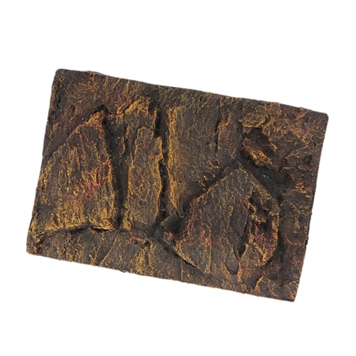 Supvox Aquarium-Dekoration 3D-felsen Terrarium-Hintergrund Stein Für Eidechsen Bartagamen Geckos Spinnen Chamäleons Schildkröten von Supvox
