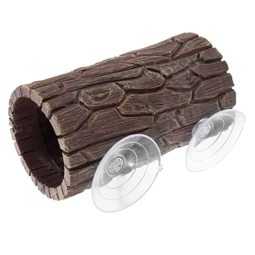 Supvox Reptile Hideout Baumstamm Resin Dekoratives Terrarium Für Reptilien Versteck Für Eidechsen Und Andere Kleintiere Für Aquarien Und Supvox Reptile Hideout Baumstamm Resin Dekoratives Terrarium Für Reptilien Versteck Für Eidechsen Und Andere Kleintiere Für Aquarien Und von Supvox