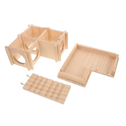 Supvox Holzversteck Mit Kletterrampe Und Sonnenplattform Für Bartagamen Und Eidechsen Natürliches Habitat-zubehör Mit Abnehmbarem Design Für Einfache Reinigung Supvox Holzversteck Mit Kletterrampe Und Sonnenplattform Für Bartagamen Und Eidechsen Natürliches Habitat-zubehör Mit Abnehmbarem Design Für Einfache Reinigung von Supvox