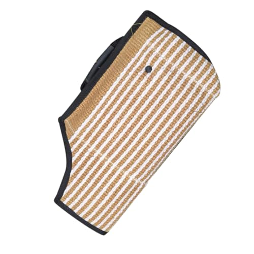 Supvox Robuster Jute Trainingsärmel für Große Hunde Gepolstert Sicher für Welpen für Beidseitiges und Ziehen Perfektes Trainingszubehör Supvox Robuster Jute Trainingsärmel für Große Hunde Gepolstert Sicher für Welpen für Beidseitiges und Ziehen Perfektes Trainingszubehör von Supvox
